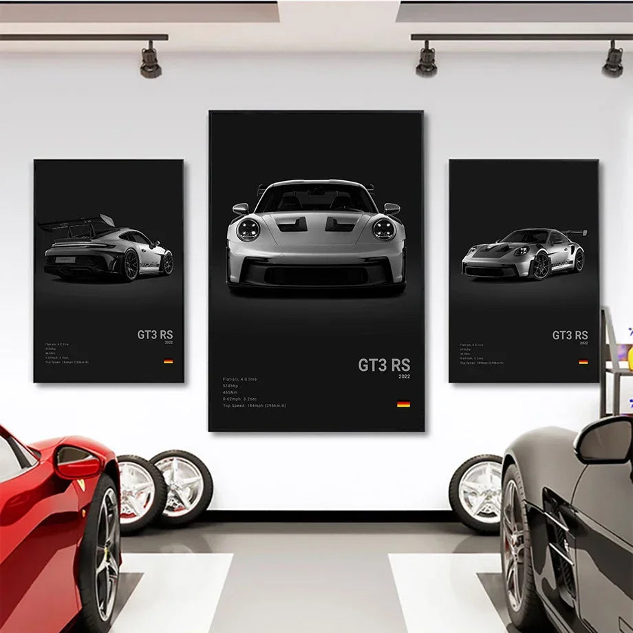 Luxury Porsche Poster