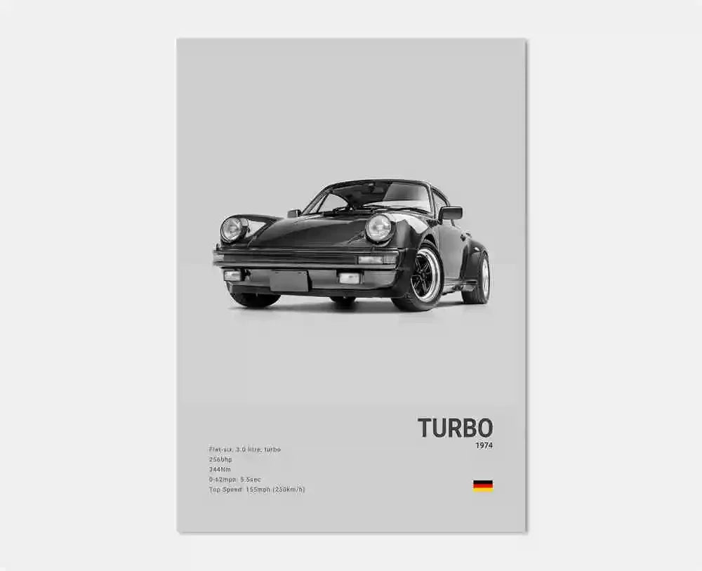 Luxury Porsche Poster