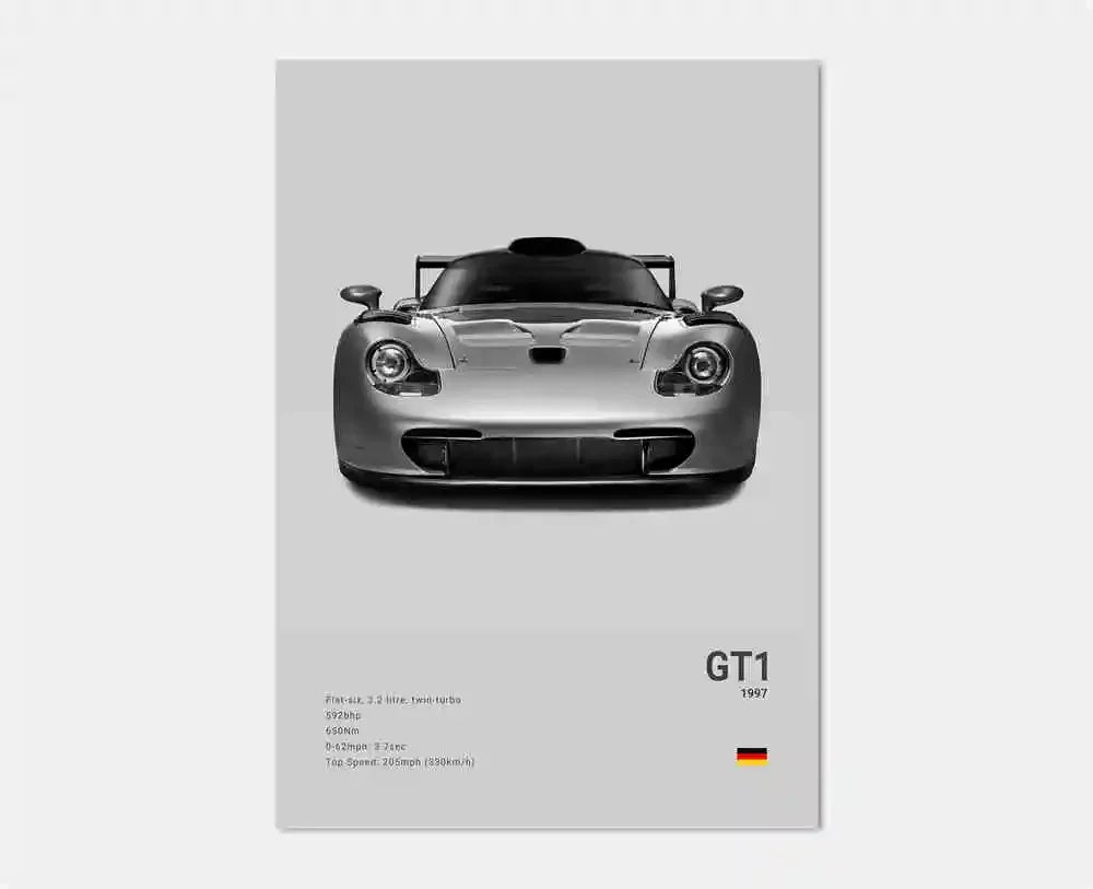 Luxury Porsche Poster