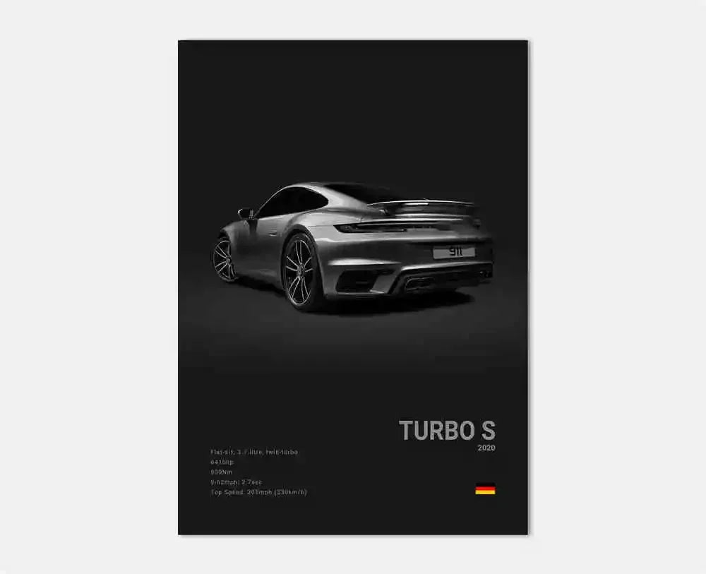 Luxury Porsche Poster