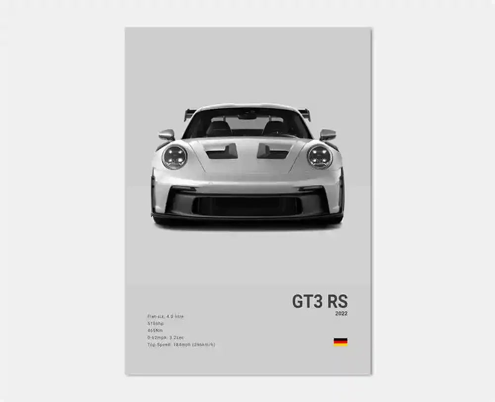 Luxury Porsche Poster