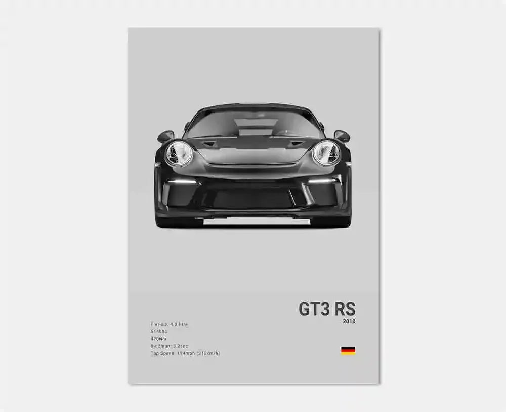 Luxury Porsche Poster