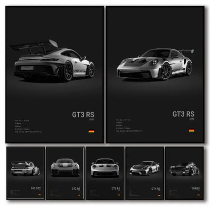 Luxury Porsche Poster