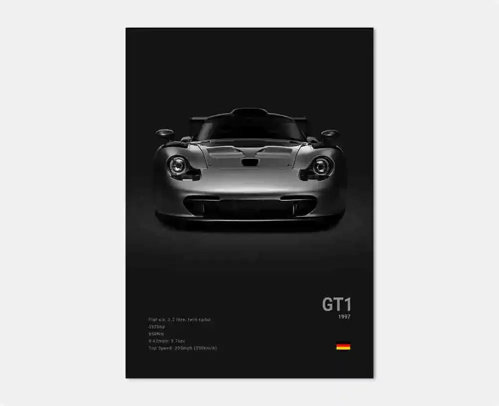 Luxury Porsche Poster