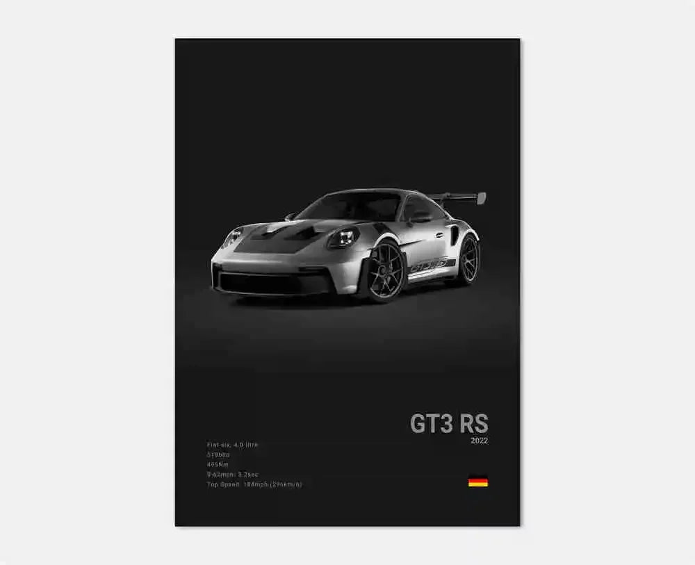 Luxury Porsche Poster