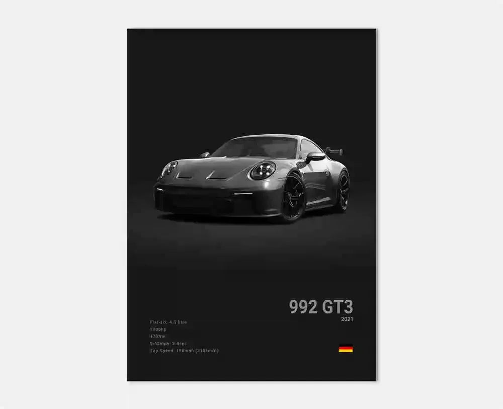 Luxury Porsche Poster