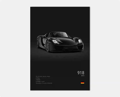 Luxury Porsche Poster