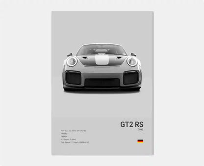 Luxury Porsche Poster