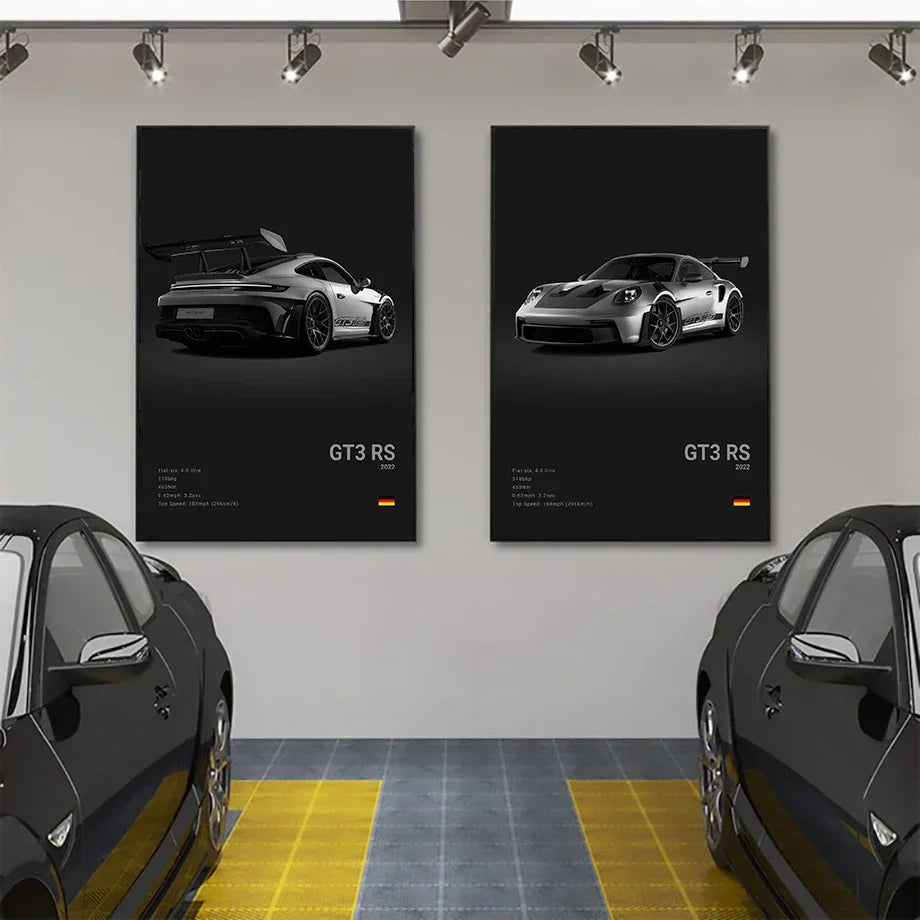 Luxury Porsche Poster