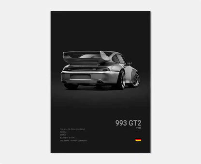 Luxury Porsche Poster