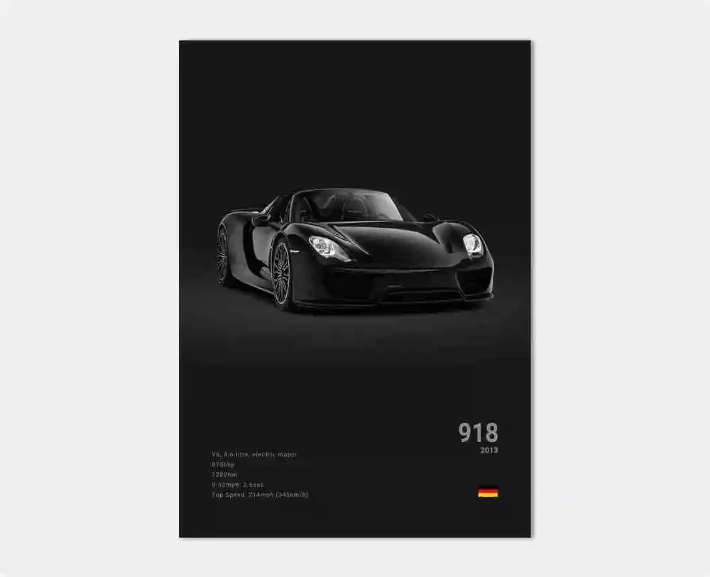 Luxury Porsche Poster