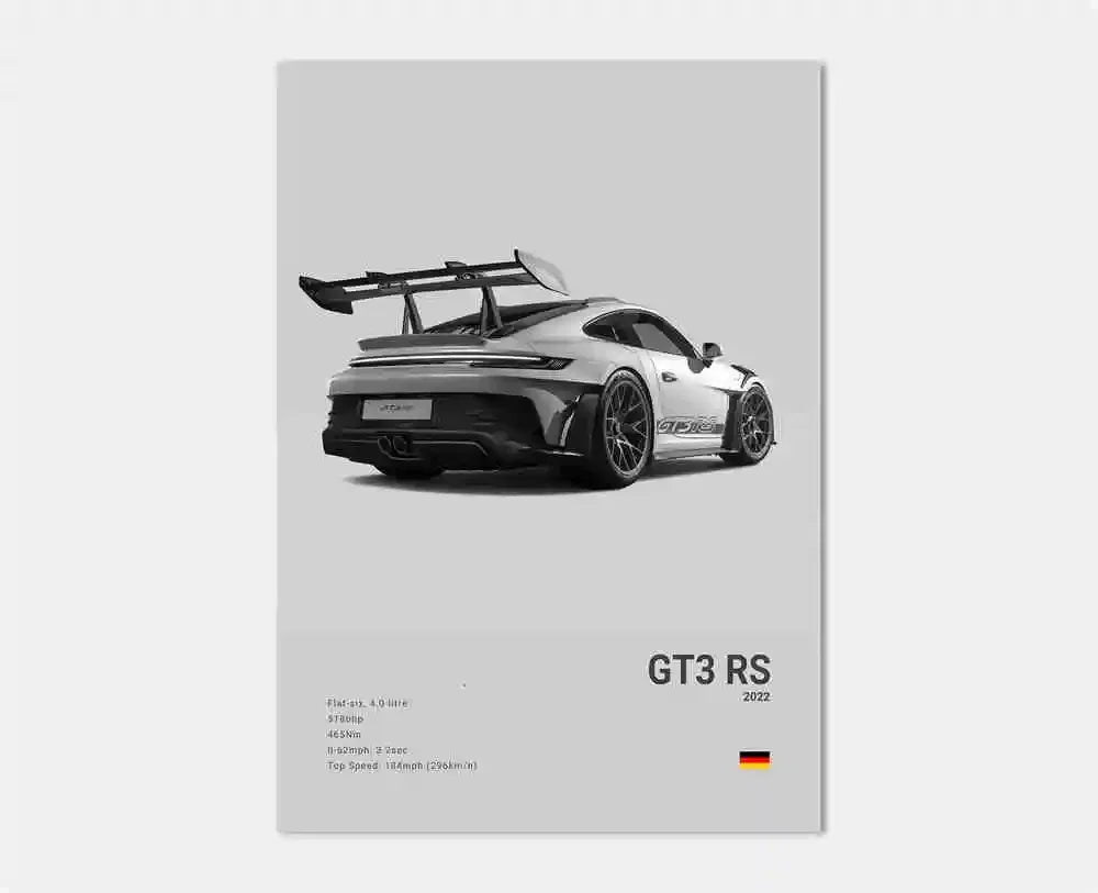 Luxury Porsche Poster