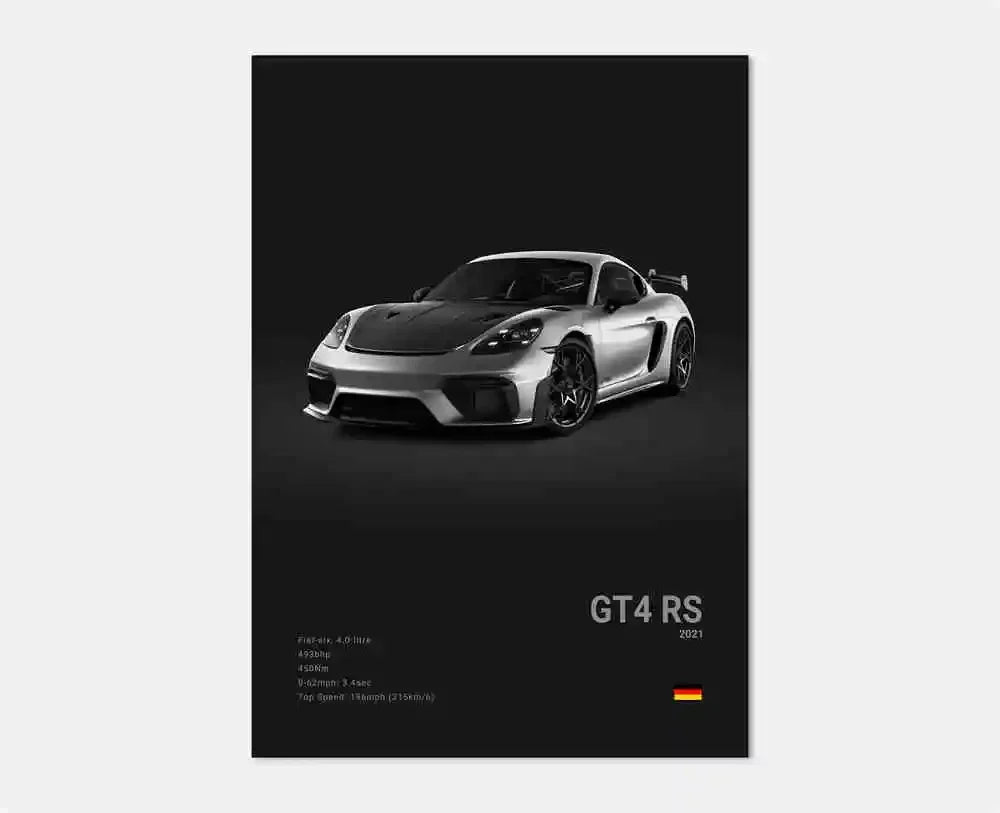 Luxury Porsche Poster