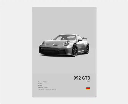 Luxury Porsche Poster