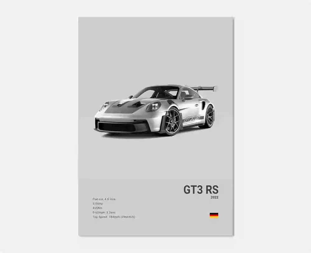 Luxury Porsche Poster